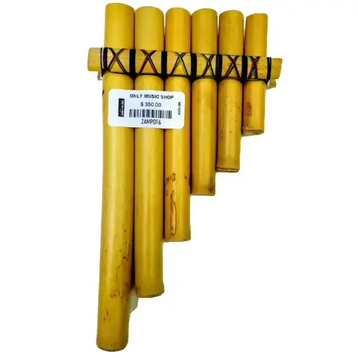 [ZAMPOF6] Only Music ZAMPOF6 Zampoña De 6 Tubos En Fa