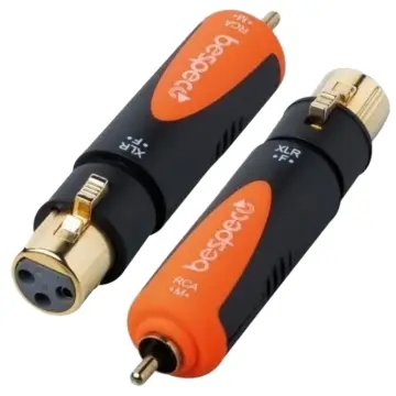[SLAD335] Bespeco SLAD335 Convertidor De Canon Hembra a RCA Macho