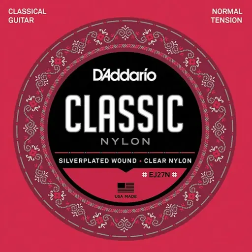 [EJ27N] D'Addario Classic EJ27N Encordadura De Nylon Para Guitarra Clásica