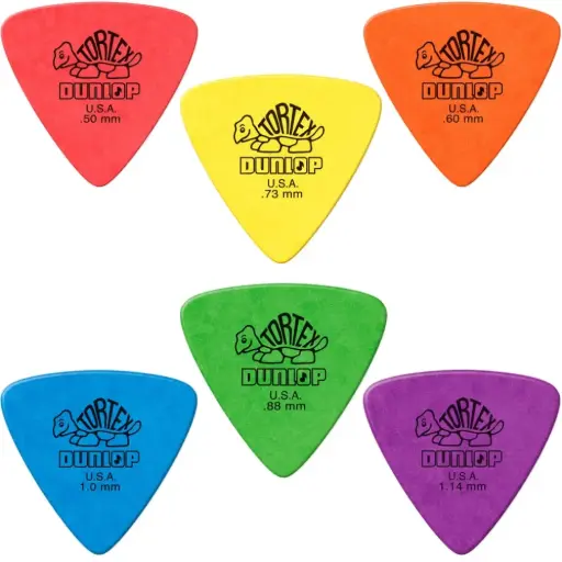 🎸Púas Dunlop 431 Tortex Triangulares 🎶