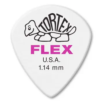 [466B114] Dunlop 466B114 Espiga Tortex Flex Jazz III 1.14mm milímetros