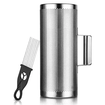 [4833] Only Music 4833 Güiro Metálico 3X10 Pulgadas Con Raspador