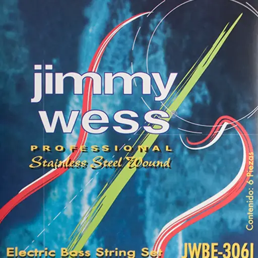 [JWBE306I] Jimmy Wess JWBE306I Encordadura Para Bajo Eléctrico 6 Cuerdas