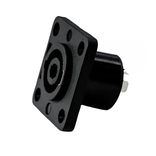 [KTPB2R] Krack KTPB2R Conector Chasis Cuadrado Grande Tipo Neutrick Negro