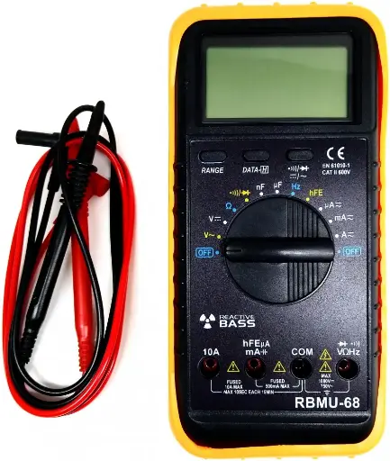 [RBMU68] 🔧 Multímetro Digital Krack RBMU68 | Herramienta Profesional Todo-en-Uno 💡