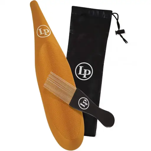 [LP245] Latin Percussion LP245 Güiro Con Raspador y Funda