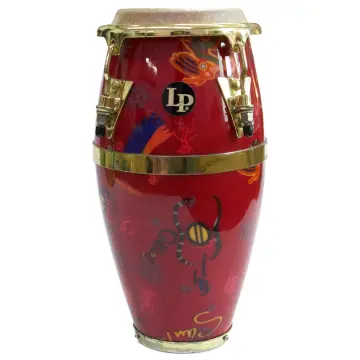 [LPA600] Latin Percussion LPA600 Mini Conga De Colección Santana Color Rojo