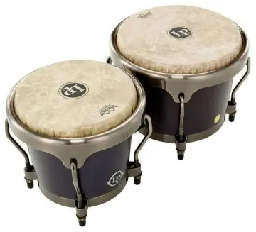 [LPH601SBB] Latin Percussion LPH601SBB Bongos Aspire Highline Madera Negra Mate
