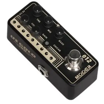 Mooer USGOLD100 Pedal Preamplificador Basado En Friedmab The Brow