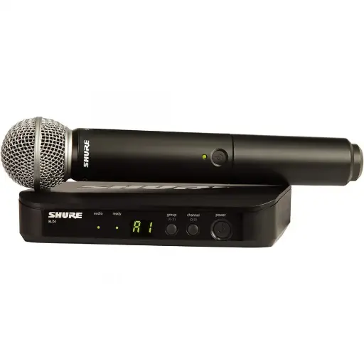 [BLX24SM58] Shure BLX24SM58 Micrófono Inalámbrico Dinámico Cardiode De Mano