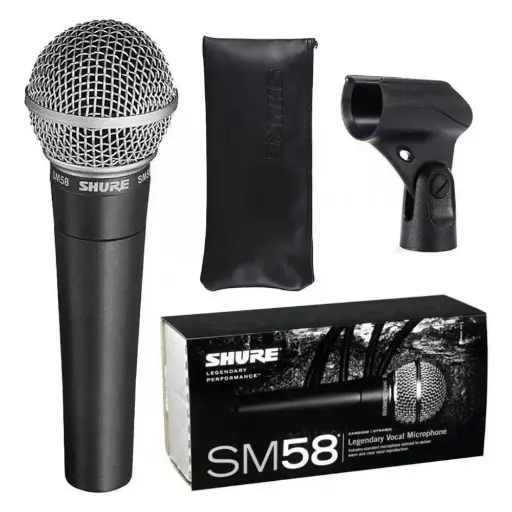 [SM58LC] Shure SM58LC Micrófono Vocal Dinámico Cardioide