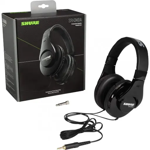 [SRH240A] Shure SRH240A Audífonos Para Estudio
