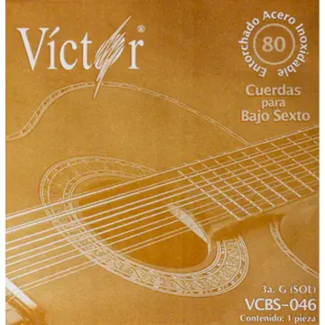[VCBS83] Victor VCBS83 Victor Tercera Cuerda Para Bajo Sexto