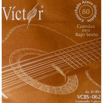 [VCBS84] Victor VCBS84 Cuarta Cuerda Para Bajo Sexto de Acero 