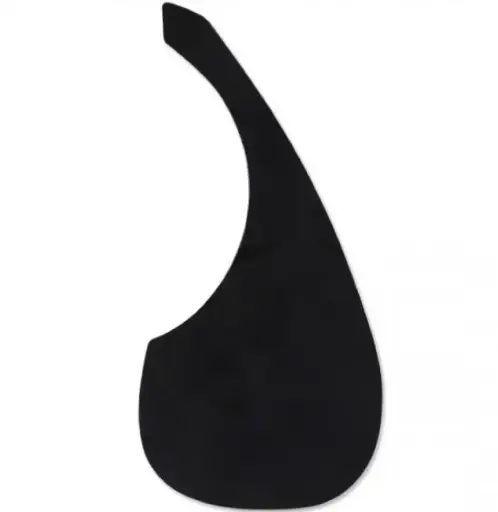 [GPG002] Only Music GPG002 Mica Golpeadora Para Guitarra en Forma de Gota Larga Negra
