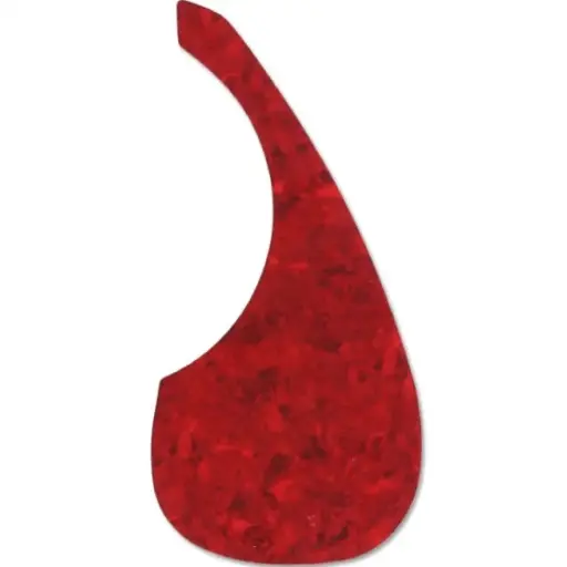 [GPG007] Only Music GPG007 Mica Golpeadora Para Guitarra en Forma de Gota Larga Café Carey