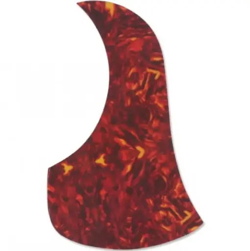 [GPG008] GPG008 Mica Golpeadora Para Guitarra Forma de Bota Café Carey