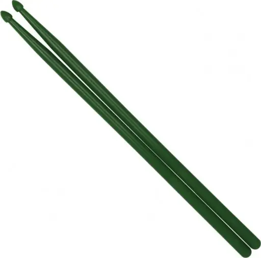 [BDPGRN] Only Music BDPGRN Baquetas de Nylon Irrompible para Baterista Verde