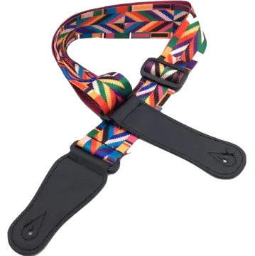 Only Music THA010 Tahalí Para Guitarra Estampado Elegante