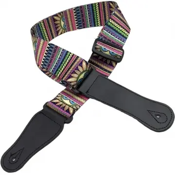 Only Music THA018 Tahalí Para Guitarra Estampado Elegante