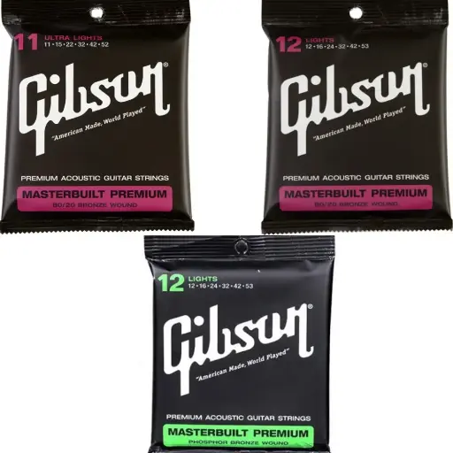 [GMP12] Gibson GMP12 Encordadura para Guitarra Electroacústica 12 - 53