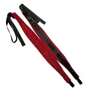 [TPA008RED] Only Music TPA008RED Tahalí Suave de Gamuza Artificial Para Acordeón Rojo