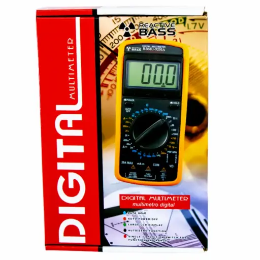 [RBMU9205A] Krack RBMU9205A Multímetro Digital Diferentes Funciones