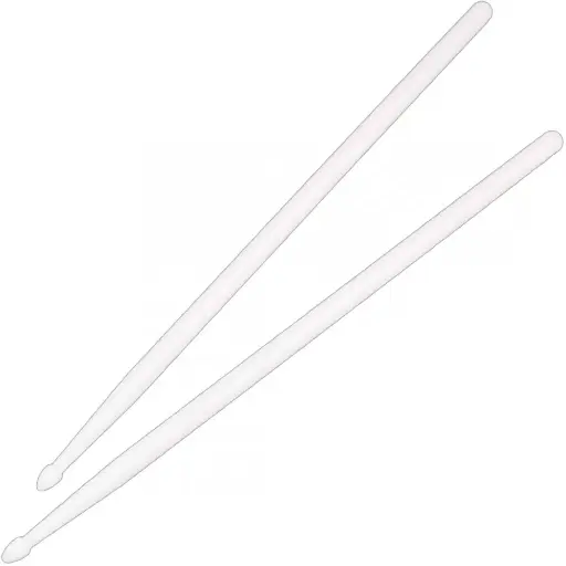 [BPBF3] Only Music Luminous BPBF3 Baquetas Luminosas Fluorescentes Blancas 5A