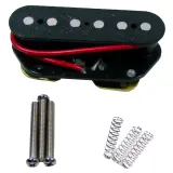 [ZPK15] Only Music ZPK15 Pastilla Single Coil  Negra Para Guitarra Tipo Stratocaster