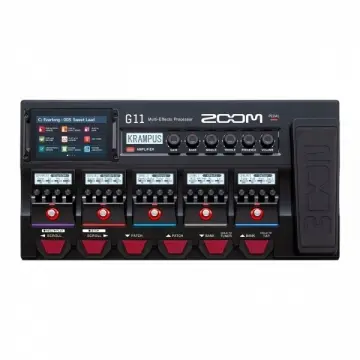 [ZG11] Zoom ZG11 Pedalera Efectos De Guitarra Incluyendo Varias Distorsiones Compresiones Modulación Delays