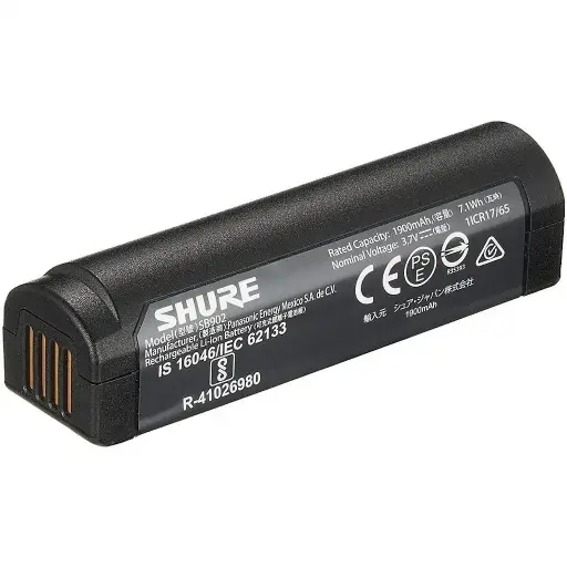 [SB902] Shure SB902 Bateria recargable para GLXD