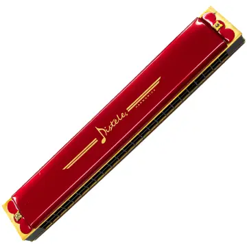 [DF241RED] Distele DF241RED Armónica De 24 Hoyos Con Su Estuche