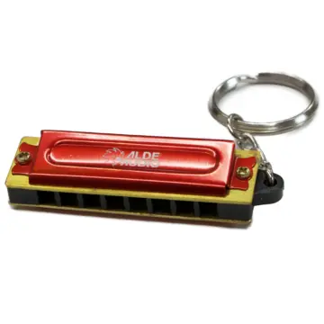 [SH11481] Alde Audio SH11481 Armónica De Aliento Miniatura Con Llavero Roja o Niquelada
