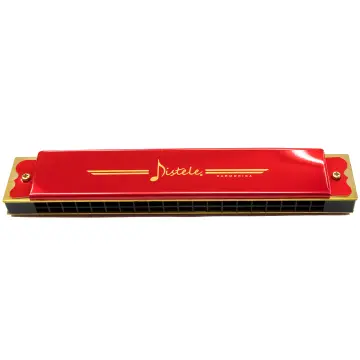 [DF201RED] Distele DF201 Armónica Roja De 20 Hoyos Con Su Estuche