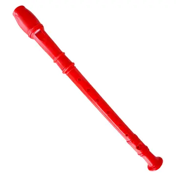 [FLDRED] Only Music Flauta Dulce Escolar Roja