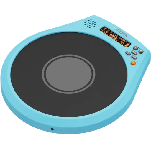 [APD10BLU] Aroma APD10BLU Practicador de Percusión Electrónico Azul