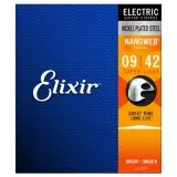 [12002] Elixir 12002 Encordadura para Guitarra Eléctrica Calibre 0.009 - 0.042 Nanoweb