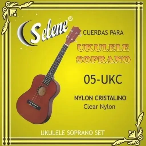 [SE05UKC] Selene SE05UKC Encordadura para Ukulele Soprano Nylon Cristalino