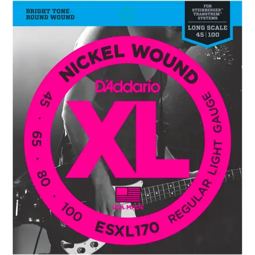 [ESXL170] D'Addario ESXL170 Encordadura Para Bajo Eléctrico