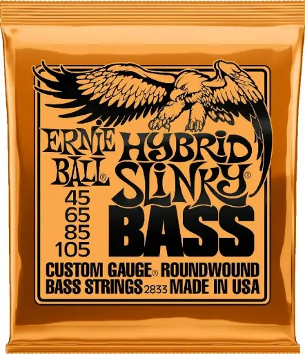 [2833] Ernie Ball 2833 Encordadura Para Bajo Eléctrico 4 Cuerdas