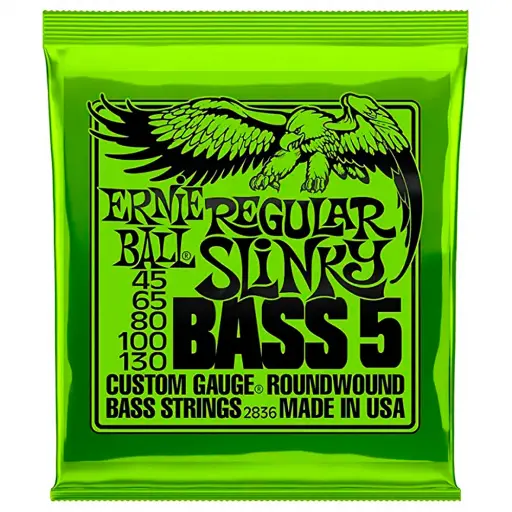 [2836] Ernie Ball 2836 Encordadura Para Bajo Eléctrico 5 Cuerdas