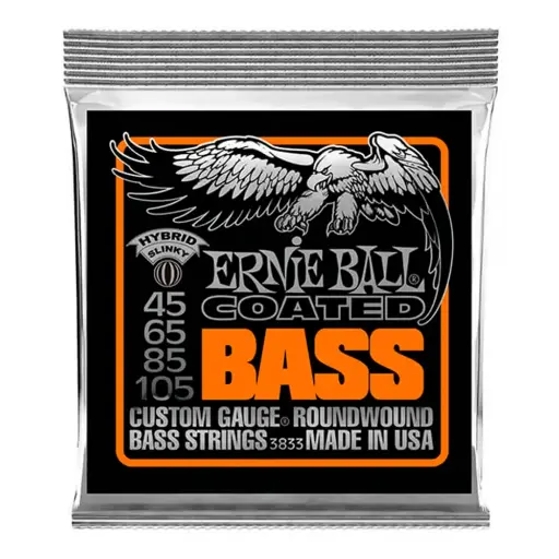 [3833] Ernie Ball 3833 Encordadura Para Bajo Eléctrico 4 Cuerdas
