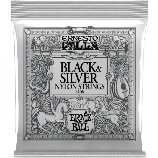 [2406] Ernie Ball 2406 Encordadura de Nylon para Guitarra Clásica Ernesto Palla