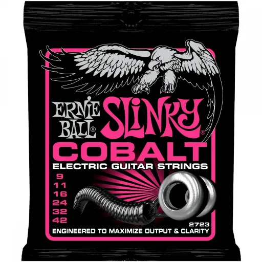 [2723] Ernie Ball 2723 Encordadura para Guitarra Eléctrica 0.009 - 0.042