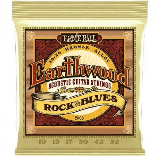 [2008] Ernie Ball Earthwood 2008 Encordadura para Guitarra Electroacústica