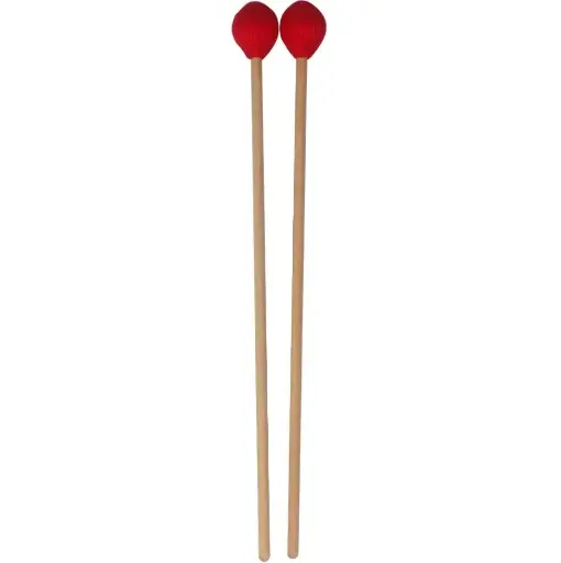 [MD85RED] Only Music MD85RED Mallets Para Marimba Profesional Rojos