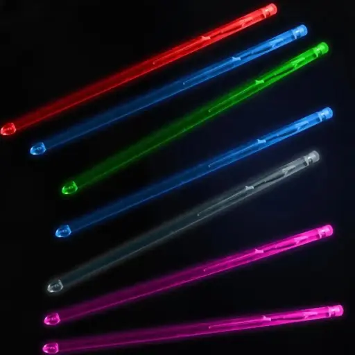 [BPBLL] 🥁 Baquetas Para Batería BPBLL luminosas Led Enciende tu ritmo✨ 