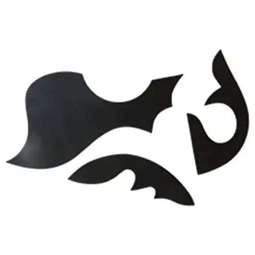 [103136] Only Music 103136 Mica Golpeadora Bajo Quinto de Colores
