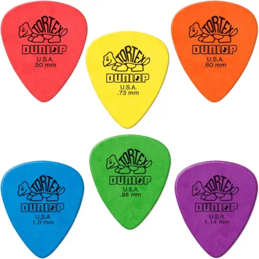 Púas Varios Grores de gota Dunlop Tortex 418  