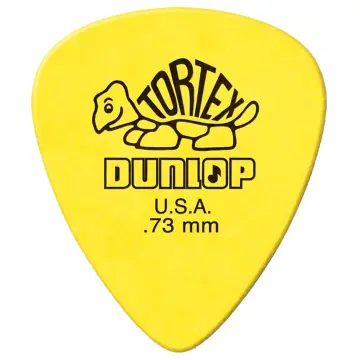 [418B73] Dunlop 418B73 Espiga 0.73mm Tortex Standard Amarilla 